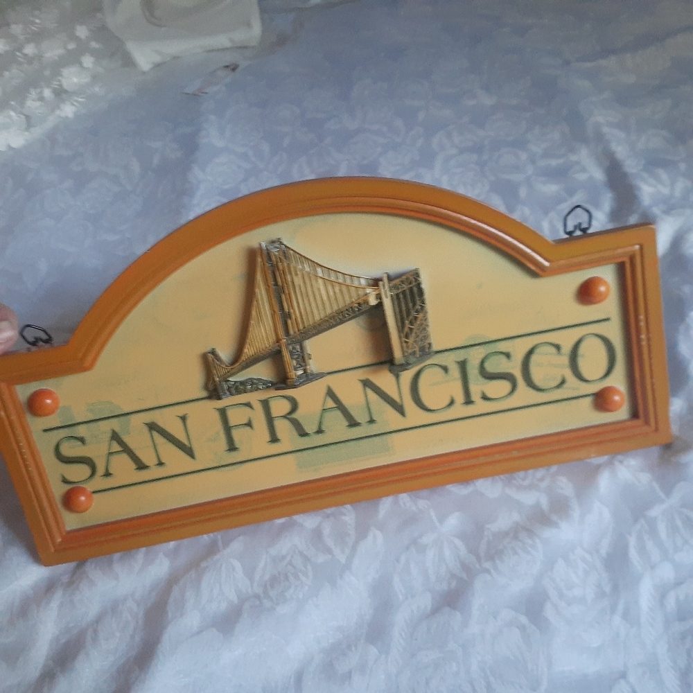 San Francisco 3D Hall Wall Sign